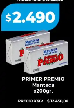 Supermayorista Vital Primer premio manteca calidad extra oferta
