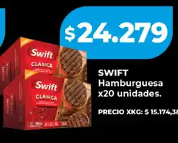 Supermayorista Vital Swift hamburguesa oferta
