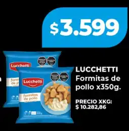 Supermayorista Vital Lucchetti formitas de pollo oferta