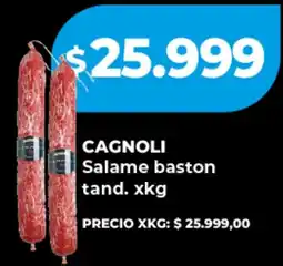 Supermayorista Vital Cagnoli salame baston tand. oferta