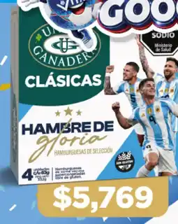Supermayorista Vital Union ganadera hamburguesas de selección oferta