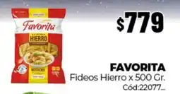 Diarco Favorita fideos hierro oferta