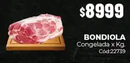 Diarco Bondiola congelada oferta
