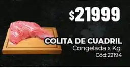 Diarco Colita de cuadril congelada oferta