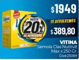 Diarco Vitina semola clas nutrivit max oferta
