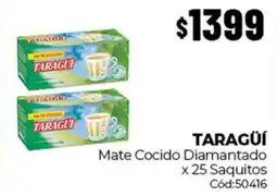 Diarco Taragüí mate cocido diamantado oferta