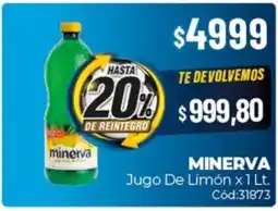 Diarco Minerva jugo de limón oferta