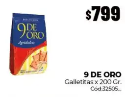 Diarco 9 de oro galletitas oferta