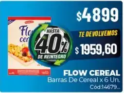 Diarco Flow cereal barras de cereal oferta