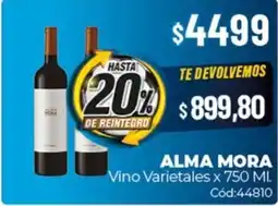 Diarco Alma mora vino varietales oferta