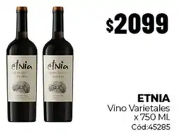 Diarco Etnia vino varietales oferta