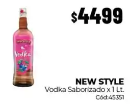 Diarco New style vodka saborizado oferta