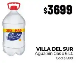 Diarco Villa del sur agua sin gas oferta