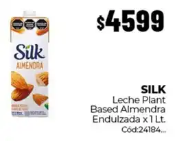 Diarco Silk leche plant based almendra endulzada oferta