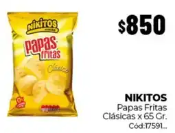 Diarco Nikitos papas fritas clásicas oferta