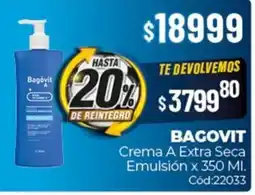 Diarco Bagovit crema a extra seca emulsión oferta