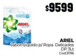 Diarco Ariel jabon liquido p/ ropa delicados dp oferta
