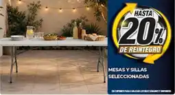 Diarco Mesas y sillas seleccionadas oferta