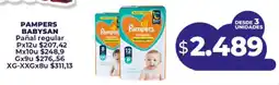 Supermayorista Vital Pampers babysan pañal regular oferta