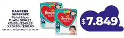 Supermayorista Vital Pampers supersec pañal hiper oferta