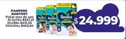 Supermayorista Vital Pampers babydry pañal mes de uso oferta