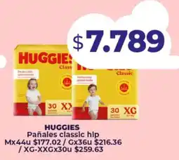 Supermayorista Vital Huggies pañales classic hip oferta
