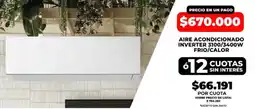 Supermayorista Vital Aire acondicionado inverter frio/calor oferta