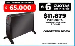 Supermayorista Vital Convector oferta