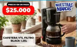 Supermayorista Vital Cafetera vtl filtro black oferta