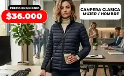 Supermayorista Vital Campera clasica mujer / hombre oferta