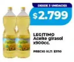 Supermayorista Vital Legitimo aceite girasol oferta