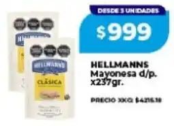 Supermayorista Vital Hellmann's mayonesa d/p. oferta