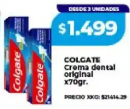 Supermayorista Vital Colgate crema dental original oferta