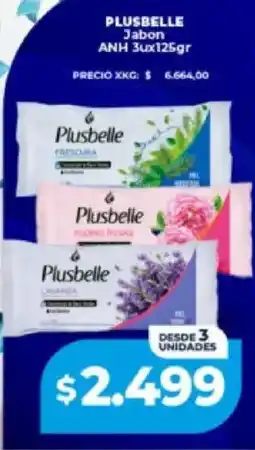 Supermayorista Vital Plusbelle jabon ANH oferta