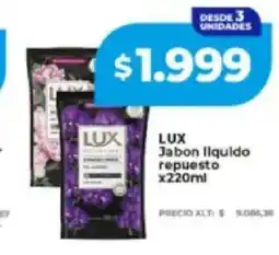 Supermayorista Vital Lux jabon liquido repuesto oferta