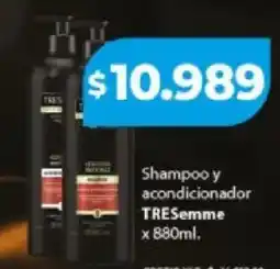Supermayorista Vital Tresemme shampoo y acondicionador oferta