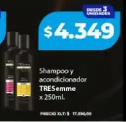 Supermayorista Vital Tresemme shampoo y acondicionador oferta