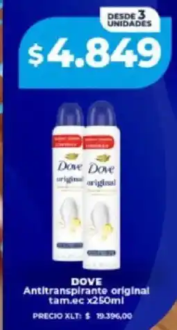 Supermayorista Vital Dove antitranspirante original tam.ec oferta