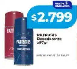 Supermayorista Vital Patrichs desodorante oferta