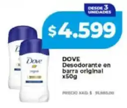 Supermayorista Vital Dove desodorante en barra original oferta
