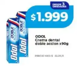 Supermayorista Vital Odol crema dental doble accion oferta