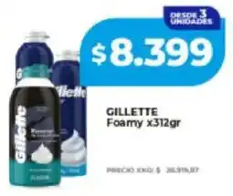 Supermayorista Vital Gillette foamy oferta