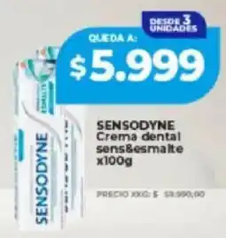 Supermayorista Vital Sensodyne crema dental sens&esmalte oferta