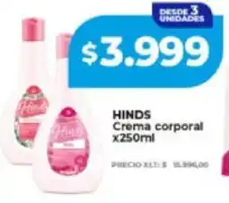 Supermayorista Vital Hinds crema corporal oferta