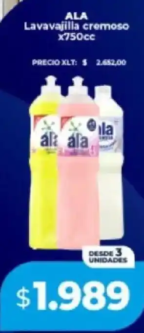 Supermayorista Vital Ala lavavajilla cremoso oferta