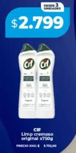 Supermayorista Vital Cif limp cremoso original oferta