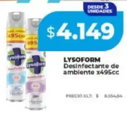 Supermayorista Vital Lysoform desinfectante de ambiente oferta