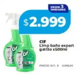Supermayorista Vital Cif limp baño expert gatillo oferta