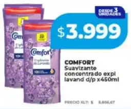 Supermayorista Vital Comfort suavizante concentrado expl lavand d/p oferta