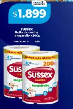 Supermayorista Vital Sussex rollo de cocina megarollo oferta